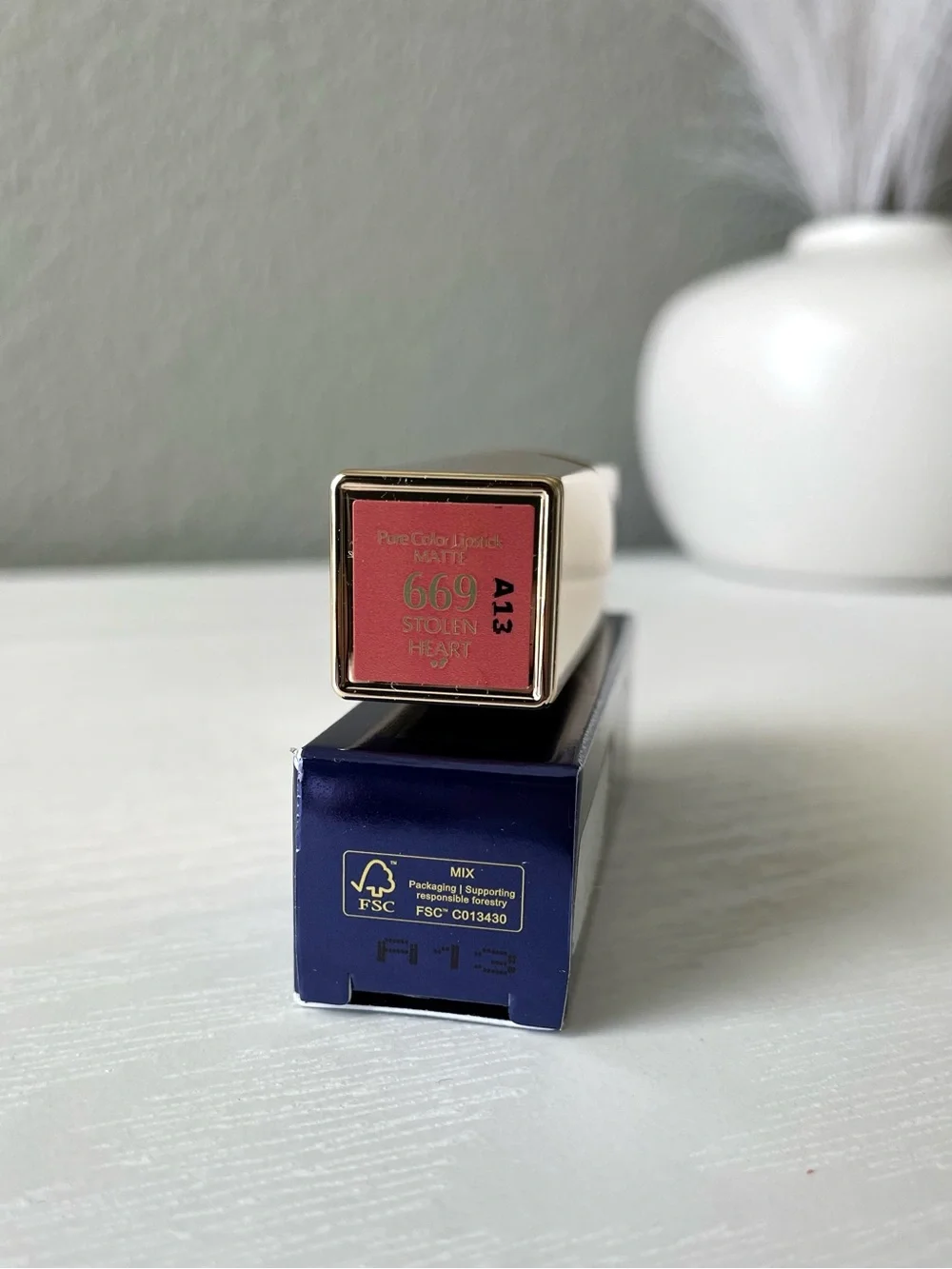 Estee Lauder Pure Color Lipstick Matte #669 Stolen Heart Refillable NEW IN BOX